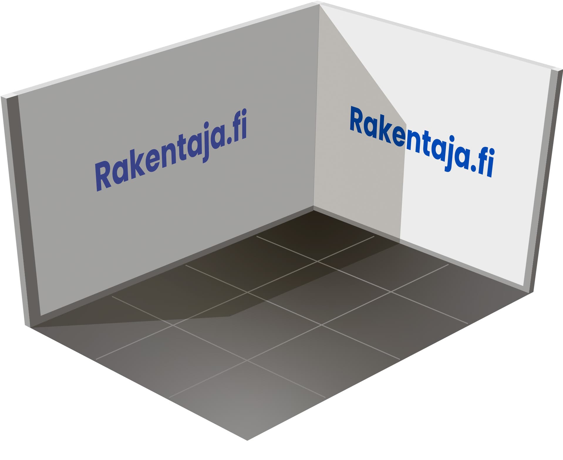 Osasto banderolleilla