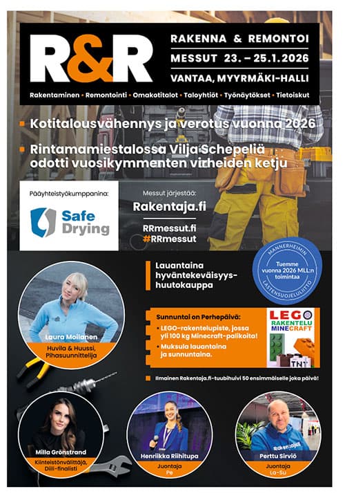 Rakenna & Remontoi -messulehti 2026